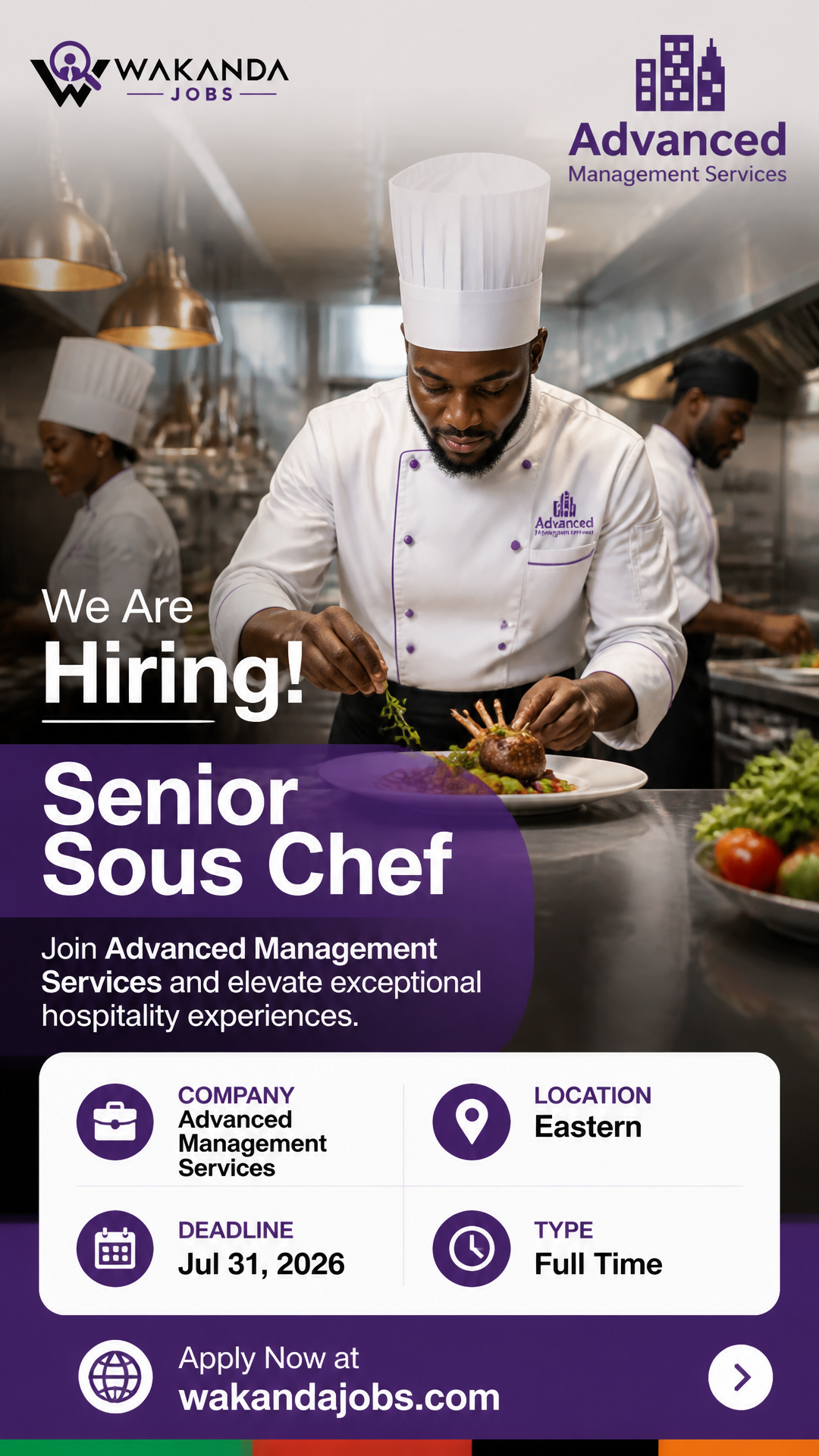Senior Sous Chef