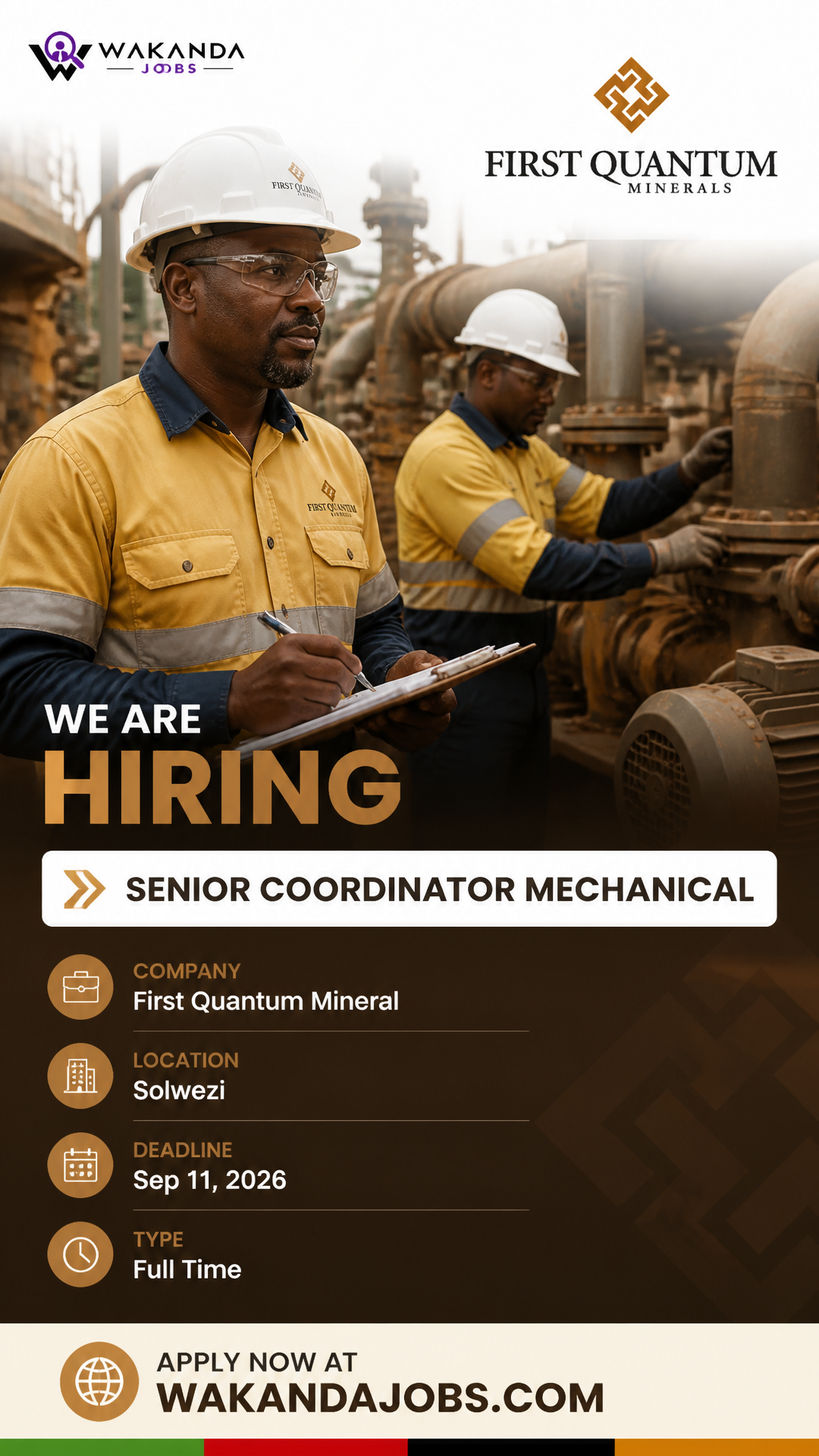 Senior Coordinator Mechanical