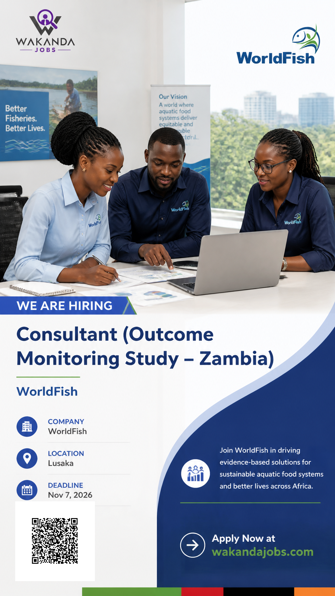 Consultant (Outcome Monitoring Study – Zambia)