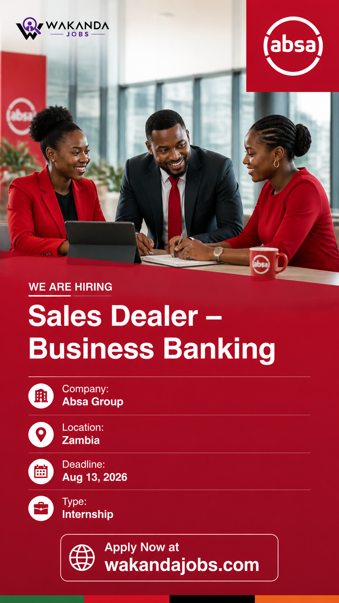 Sales Dealer – Business Banking