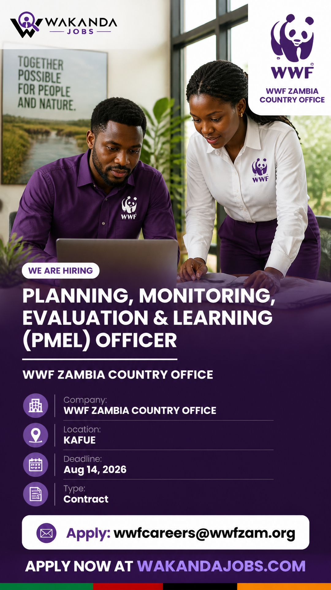 PLANNING, MONITORING, EVALUATION & LEARNING (PMEL) OFFICER