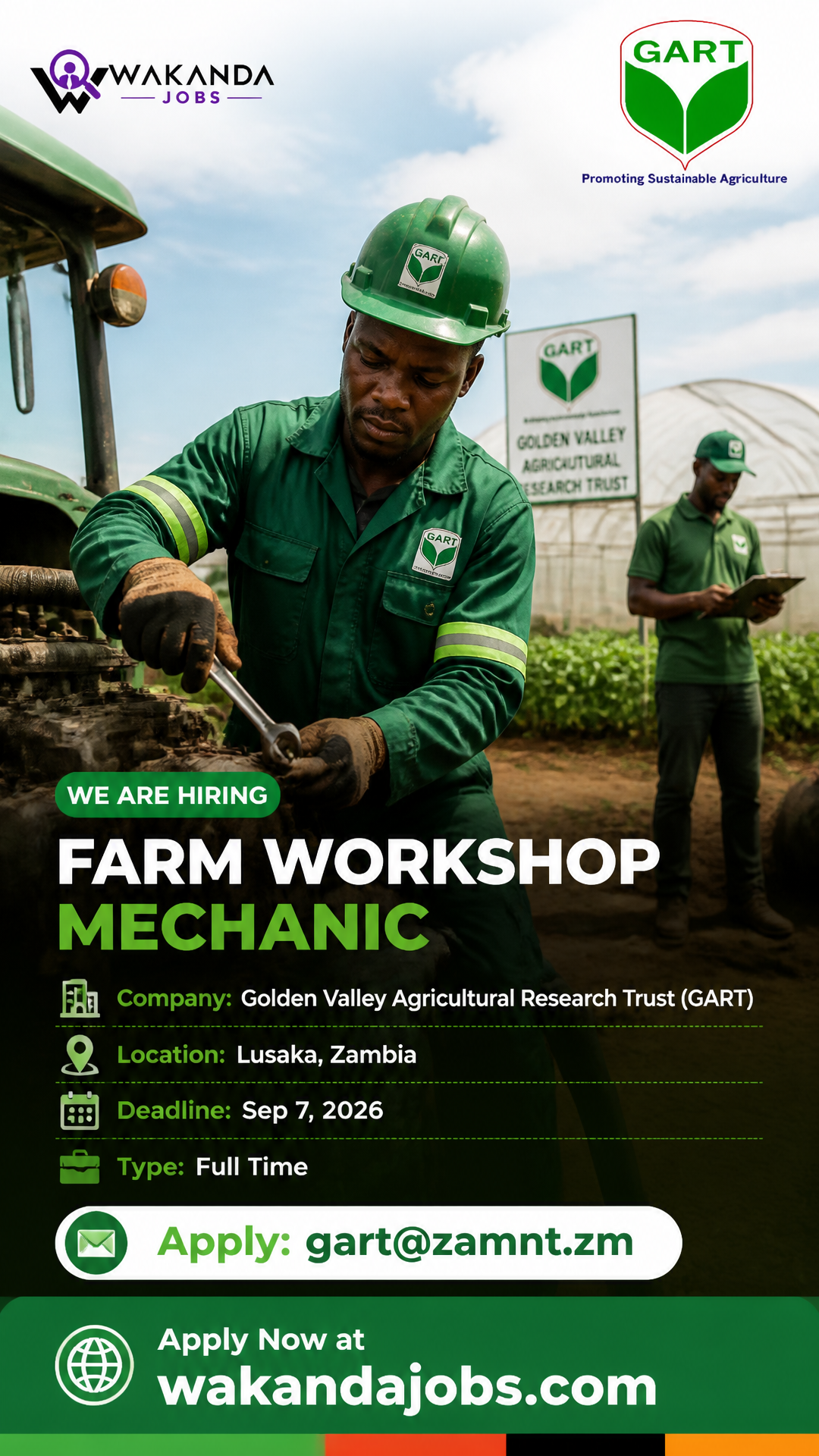 FARM WORKSHOP MECHANIC