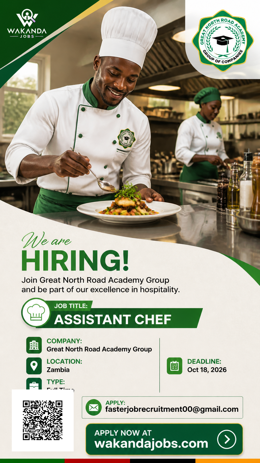 Assistant Chef