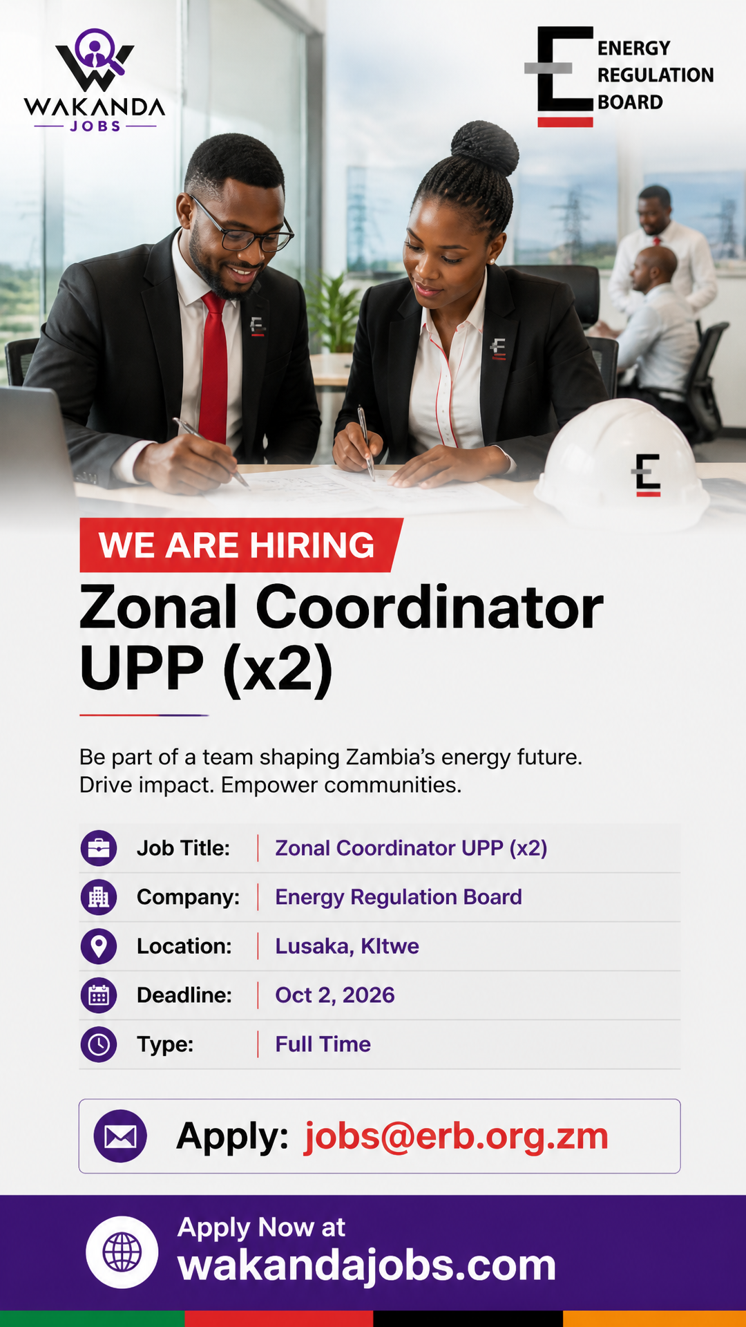 Zonal Coordinator UPP (x2)