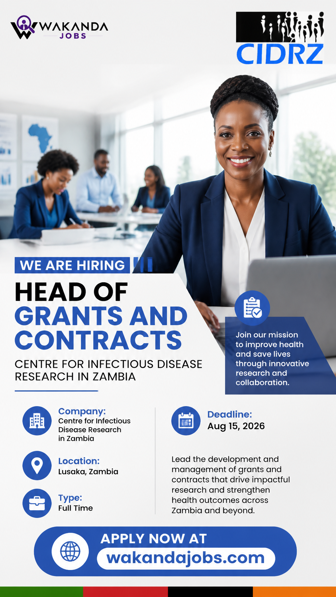 Head of Grants and Contracts