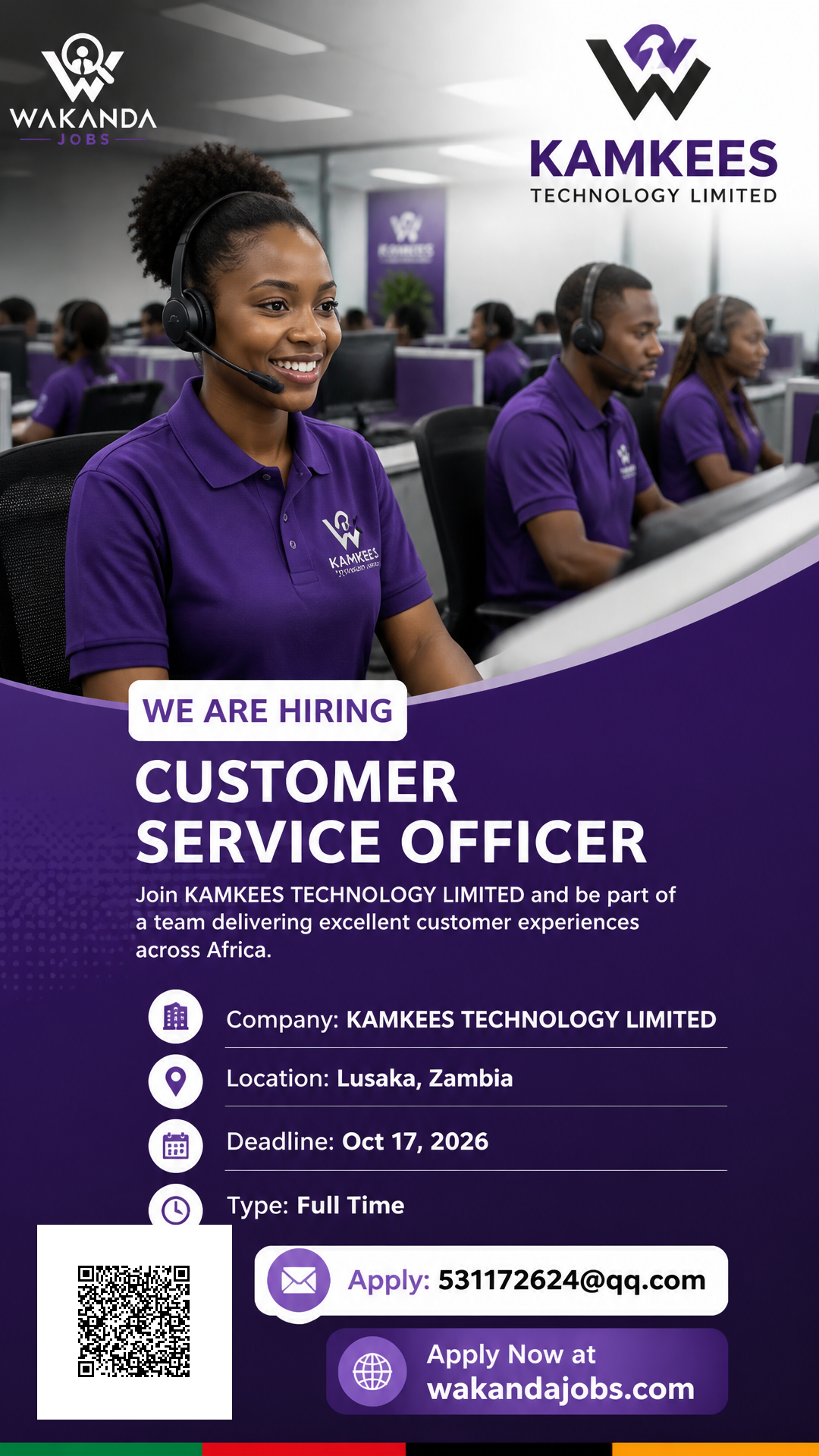 Customer Service Officer