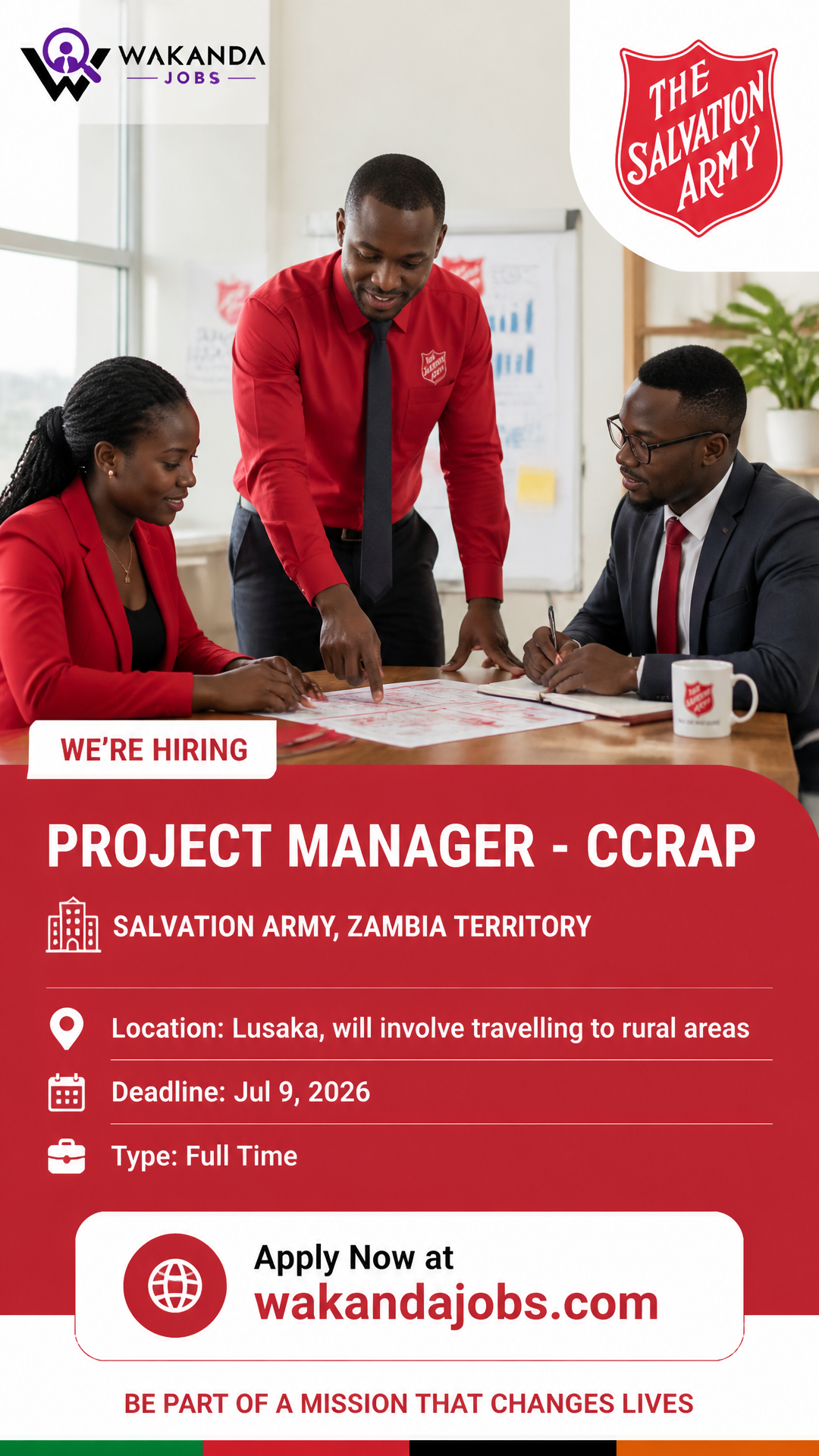 PROJECT MANAGER - CCRAP
