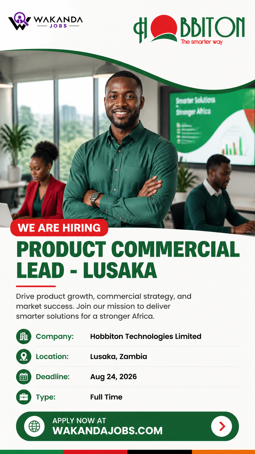 Product Commercial Lead - Lusaka