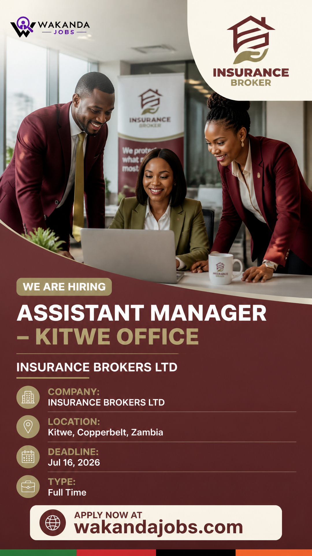 ASSISTANT MANAGER - KITWE OFFICE